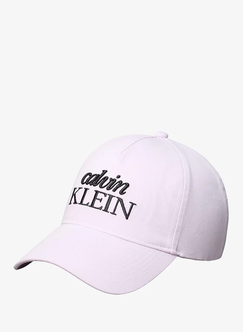 CALVIN KLEIN UV Twill Logo Embroidery Adjustable Cap